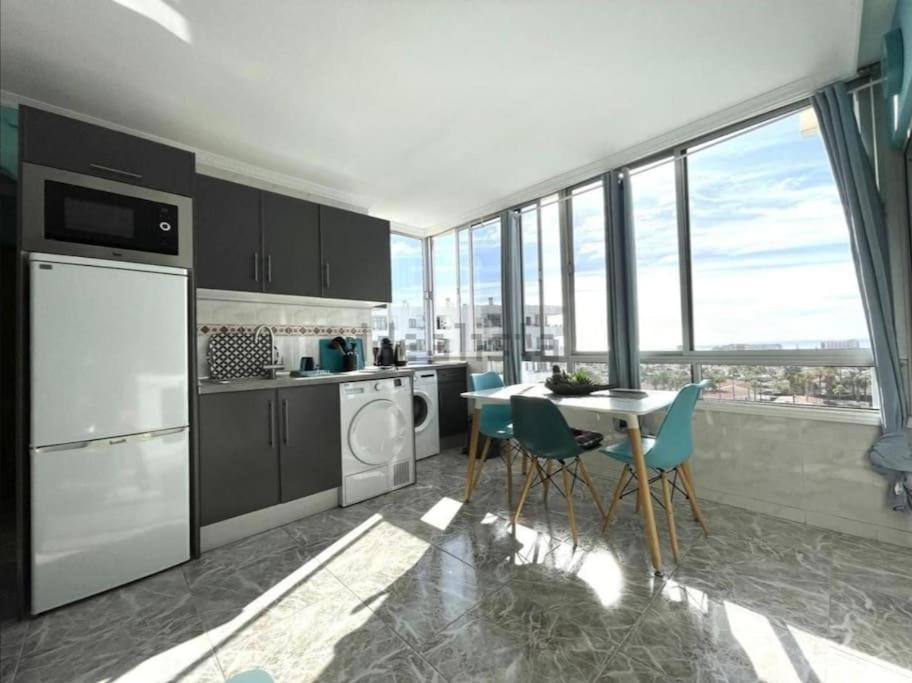 Traumhafte Wohnung Mit Panoramablick Und Pool Playa del Ingles  Luaran gambar