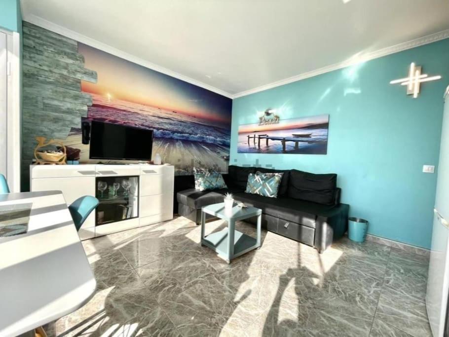 Traumhafte Wohnung Mit Panoramablick Und Pool Playa del Ingles  Luaran gambar