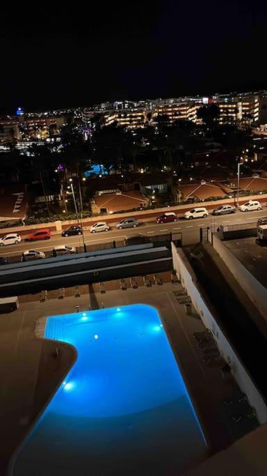 Traumhafte Wohnung Mit Panoramablick Und Pool Playa del Ingles  Luaran gambar